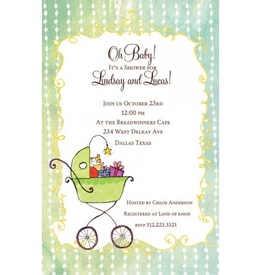 Baby Shower Invitations, A Star is Born, Bella Ink